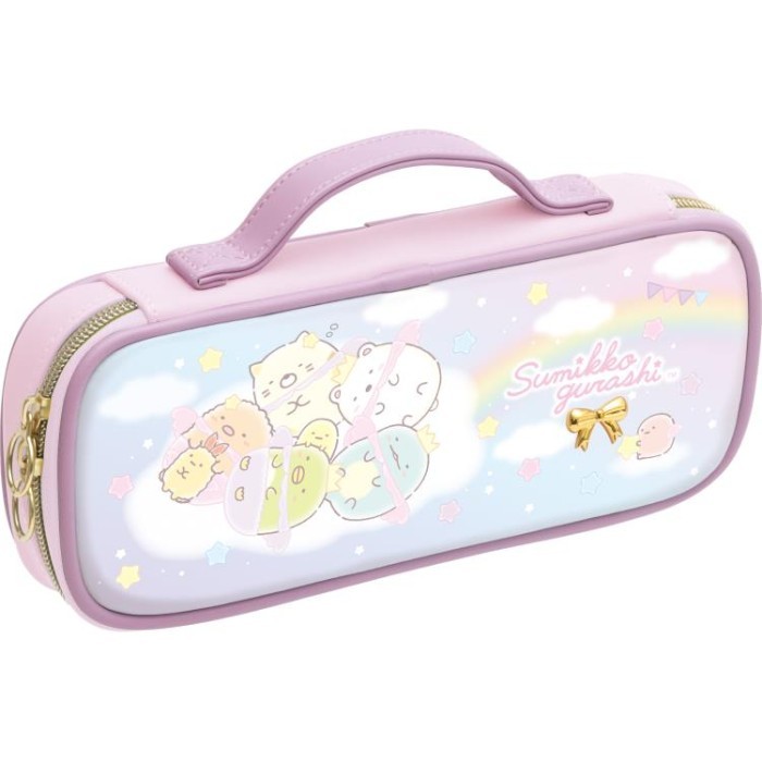 

New Collection Pencil Case Rilakkuma Sumikko Gurashi Kotak Pensil Limited Edition - SG Rainbow