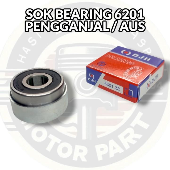 SOK BEARING 6201 TROMOL YG SUDAH AUS BISA ROBAHAN DARI 6301 KE 6201 / 6300