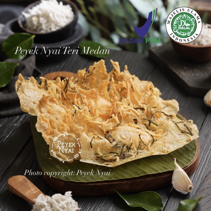 

Peyek Nyai | Rempeyek Teri Medan Pouch