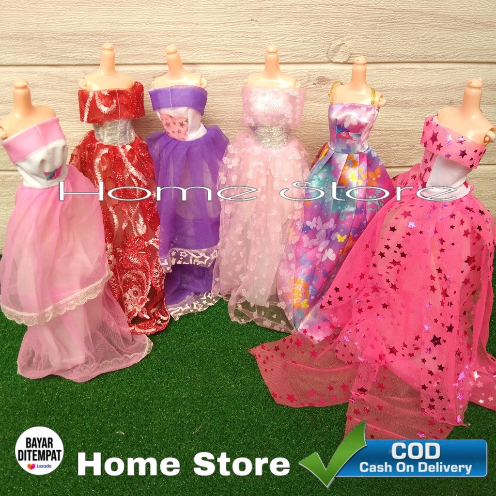Baju Boneka Boneka Baju Gaun Boneka Boneka Cocok Untuk semua Tipe Boneka