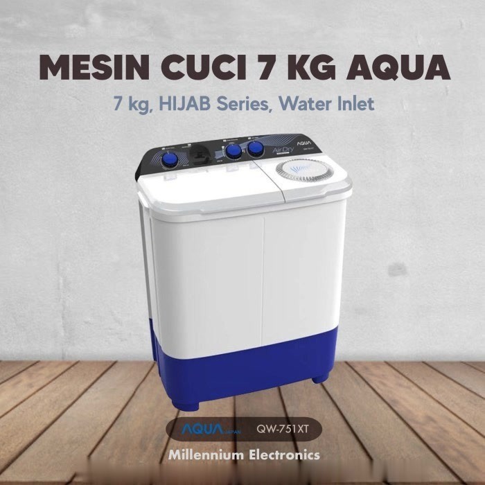 MESIN CUCI 7KG AQUA QW-751 XT 751xt