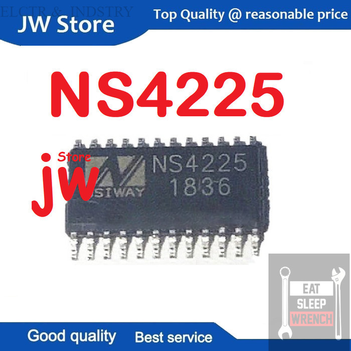 NS4225 NS 4225 Class-D 2x25W TSSOP-24 SMD aneka IC Transistor dan Mosfet