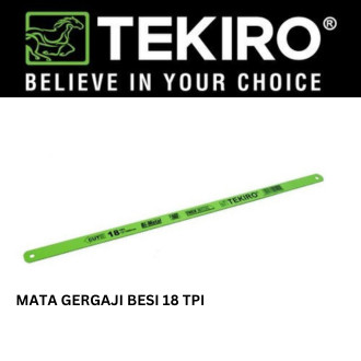 TEKIRO MATA GERGAJI BESI 18 TPI - TANGAN 12 INCH /MATA GERGAJI BESI