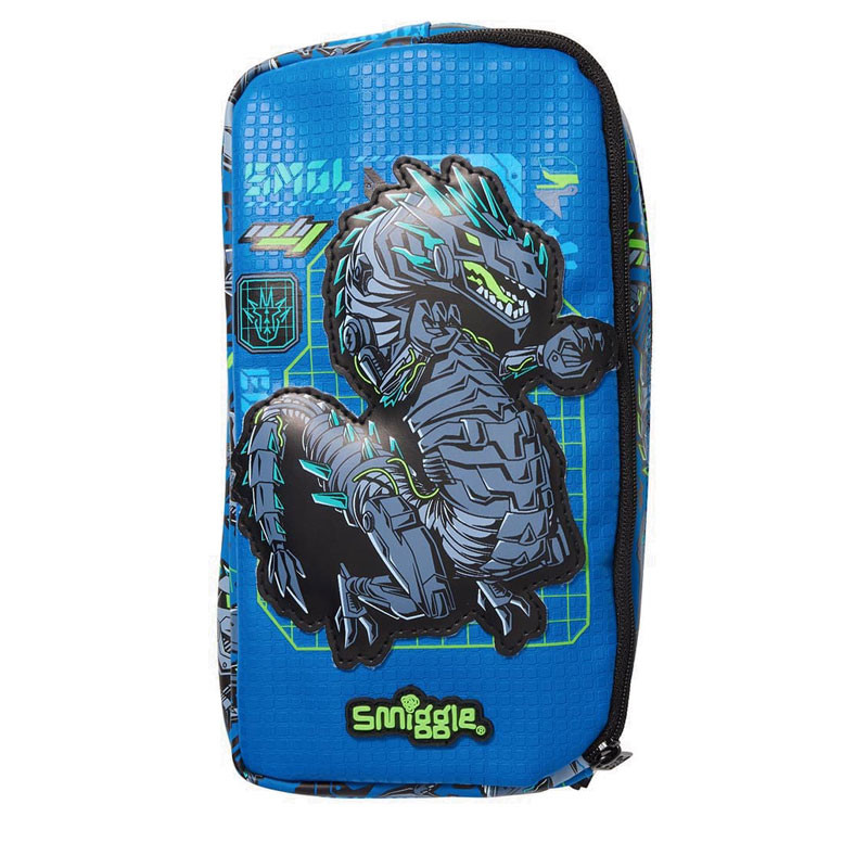 

Smiggle All Stars pocket charatcer pencil case - IGL456171NAV