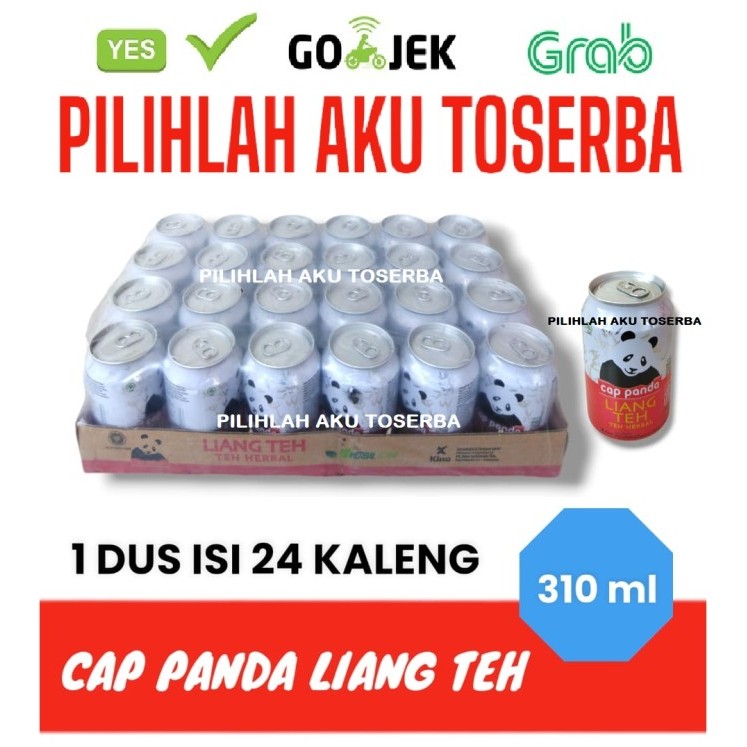 

Minuman LIANG TEH cap PANDA kemasan KALENG 310 ml - ( HARGA 1 DUS ISI 24 kaleng )