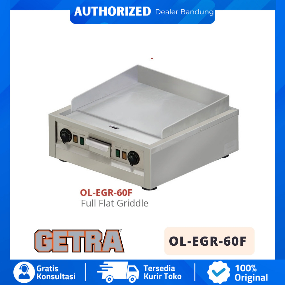 GETRA OL EGR 60F OL-EGR-60F ELECTRIC GRIDDLE FULL FLAT GRIDDLE
