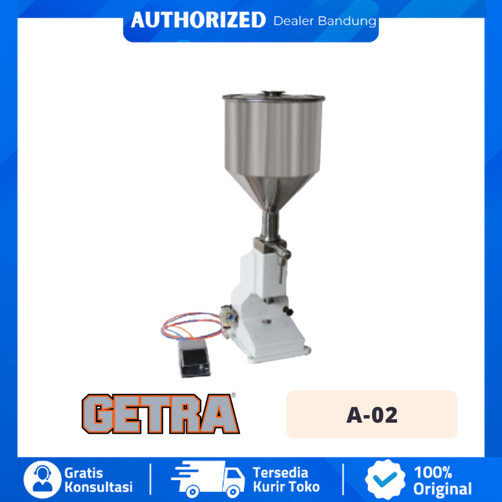 GETRA A 02 A-02 MESIN FILLING MESIN LIQUID FILLER SEMI OTOMATIS