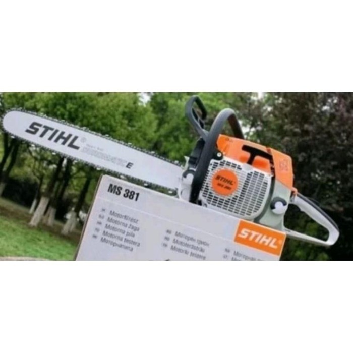 ready Senso Stihl Ms 381 KOMPLIT Chainsaw MS381 Sthil BARU mesin - Stihl ms-382