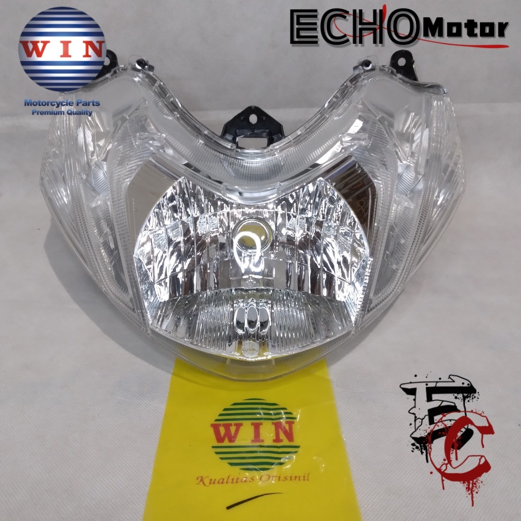 Lampu Depan Mio 125 M3 2014 2015 2016 2017 2018 2019 | reflektor headlamp WIN | front head lamp senj