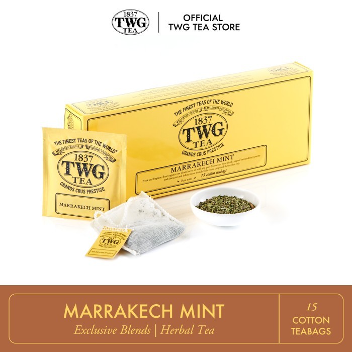 

TWG Tea ǀ Marrakech Mint, Cotton Teabag