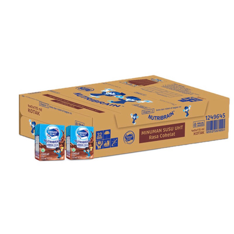 

Frisian flag nutribrain 115ml 1dus isi 36pcs