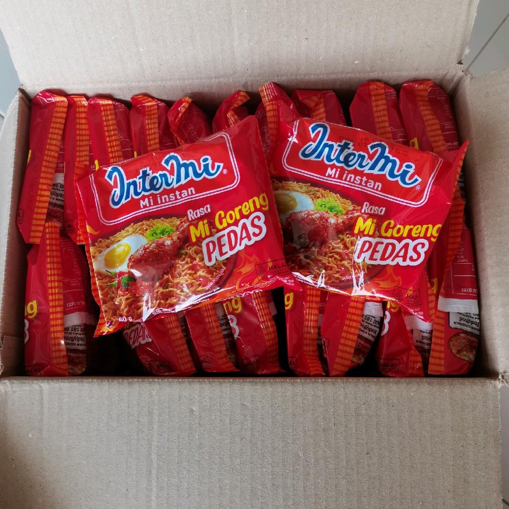 

20 PCS MI GORENG PEDAS INTERMI MIE VIRAL PEDAS