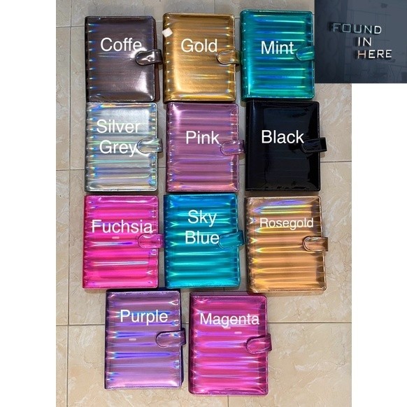 

HOT SALEE!! / BINDER HOLOGRAM PREMIUM A5/B5/A6 (HANYA BINDER)