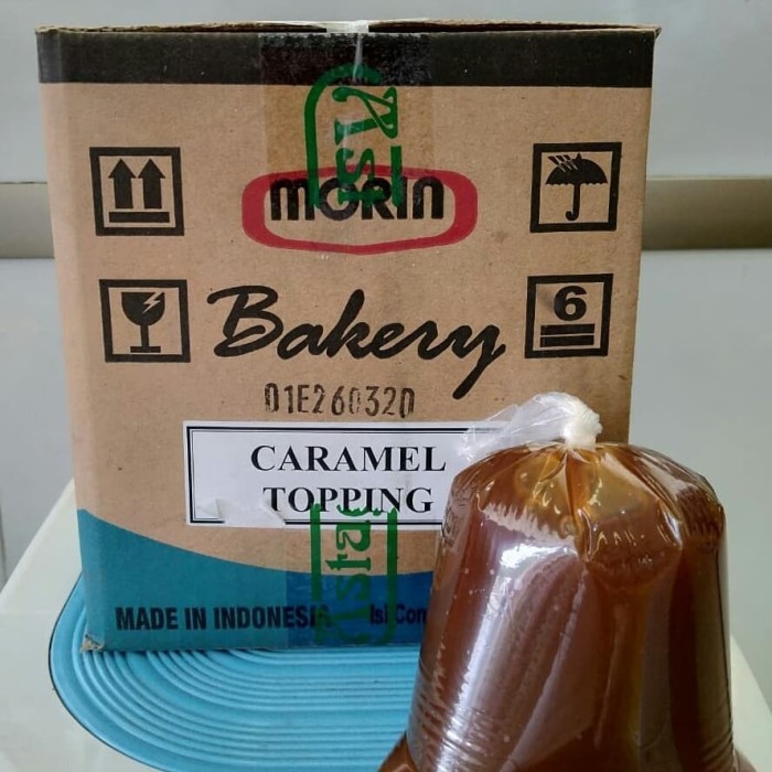 

[New]Promo Morin topping caramel 500gr repack