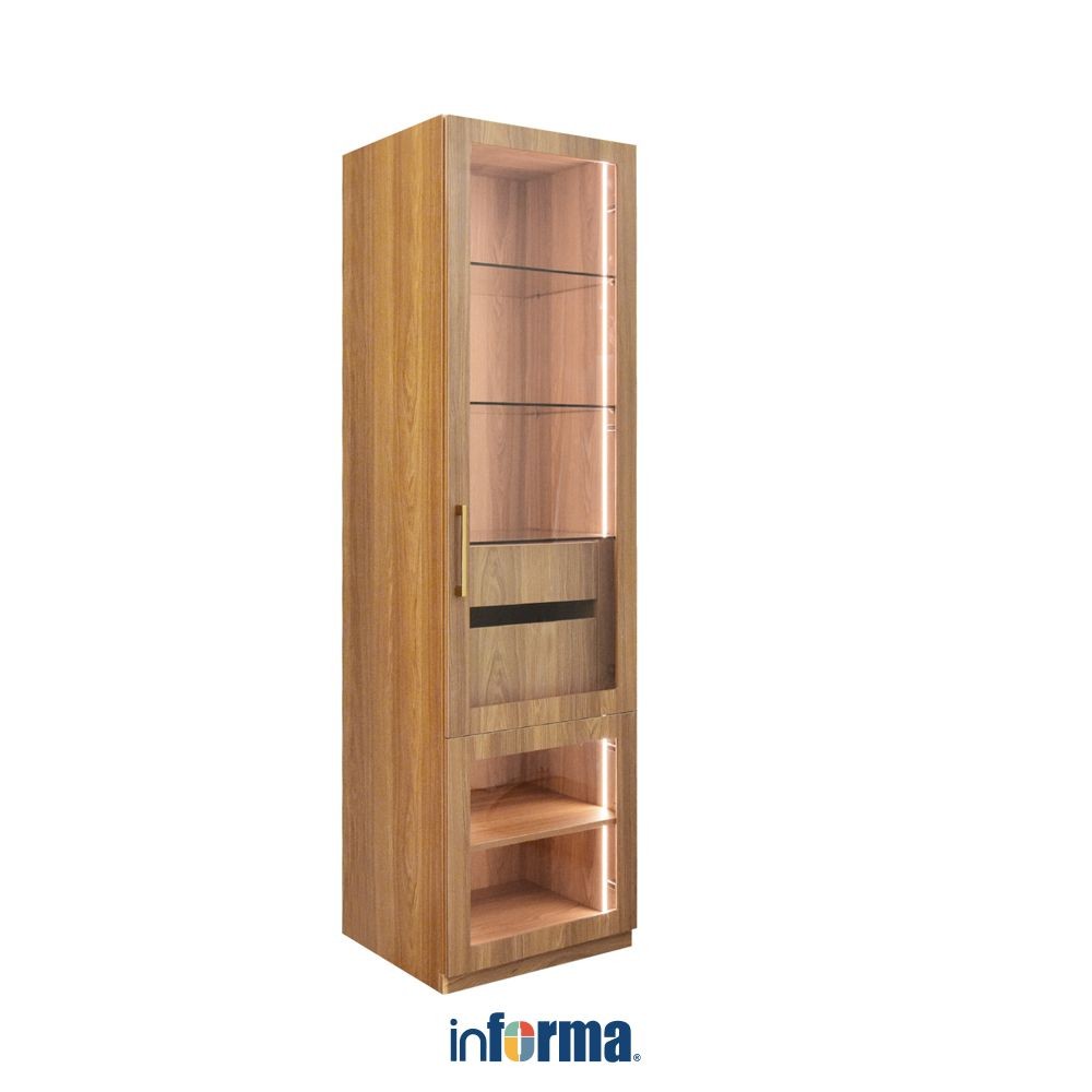 Informa Blanca Kabinet Tas Display Cabinet Kabinet Koleksi Pajangan Tas Sepatu Furniture Indoor Orga