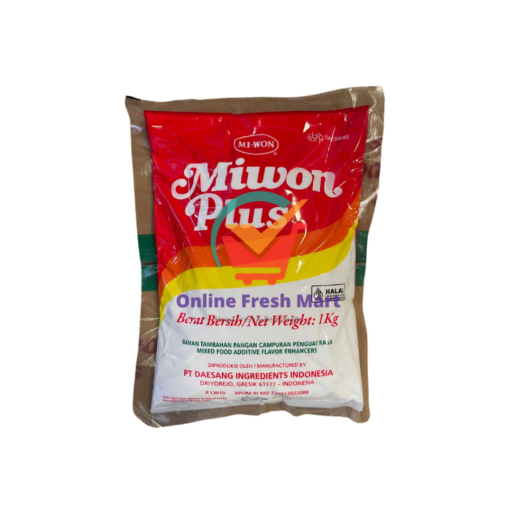 

Miwon Plus MSG Penyedap Rasa 1kg - Online Fresh Mart Denpasar