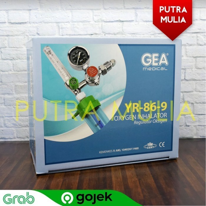 REGULATOR TABUNG OKSIGEN OXYGEN MEDIS MEDICAL GEA