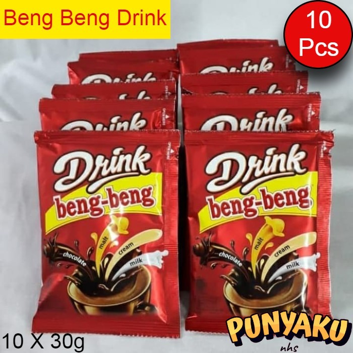 

DRINK BENG-BENG DRINK 30gr MINUMAN COKELAT BUBUK RENCENG ( ISI 10)