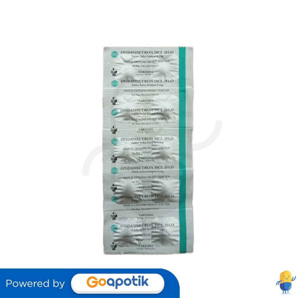 Ondansetron Yarindo 4 Mg Strip 10 Tablet
