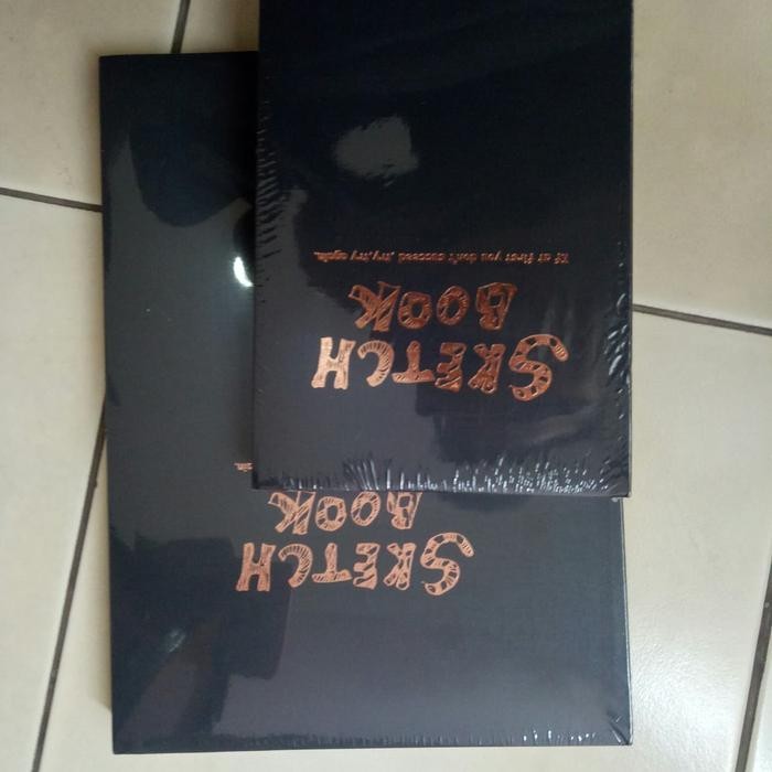 

TERLARIS! potentate sketch book A5 soft cover - Hitam