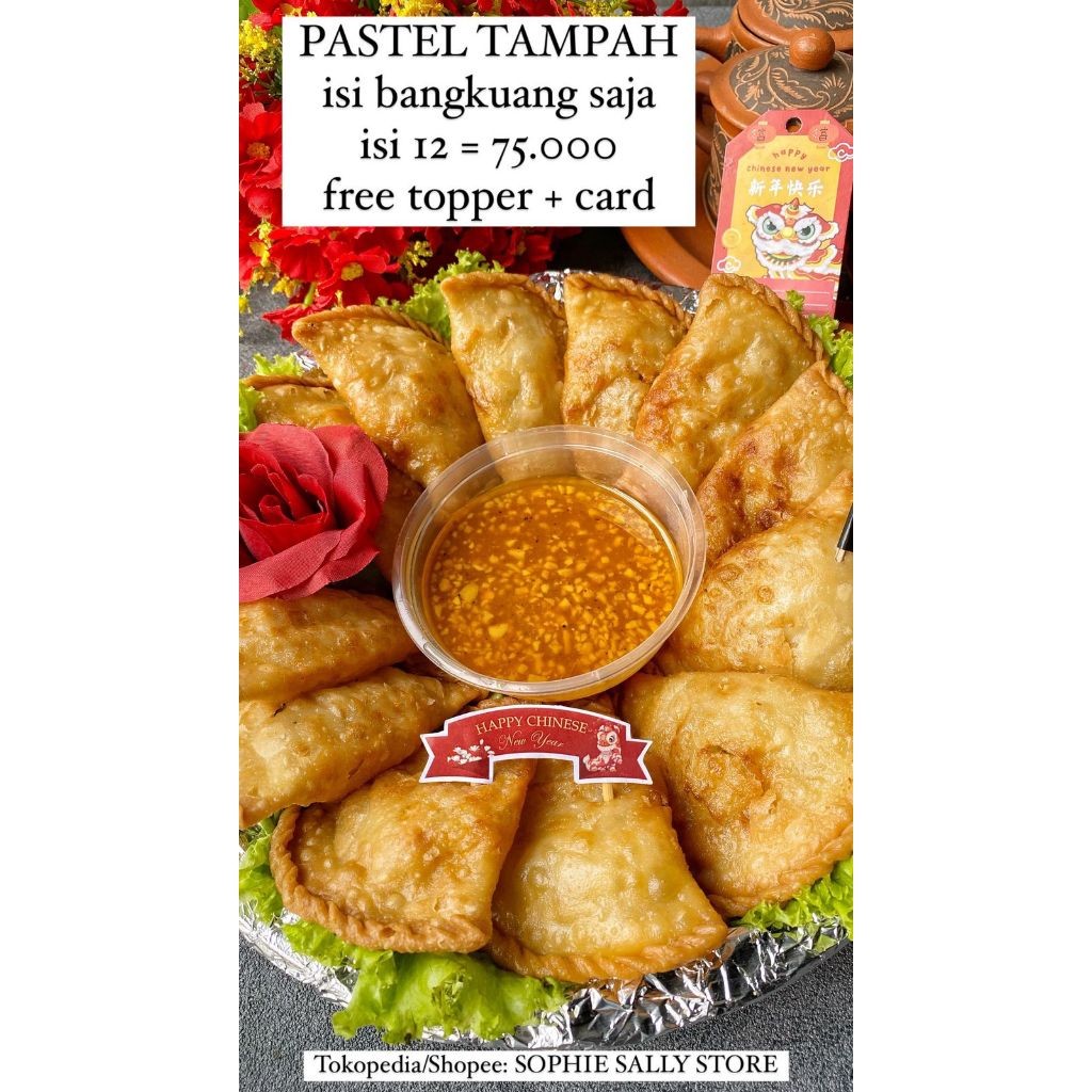 

Pastel Tampah isi 12 - Paket Hampers Imlek CNY / Birthday / Natal Christmas / Idul Fitri - READY