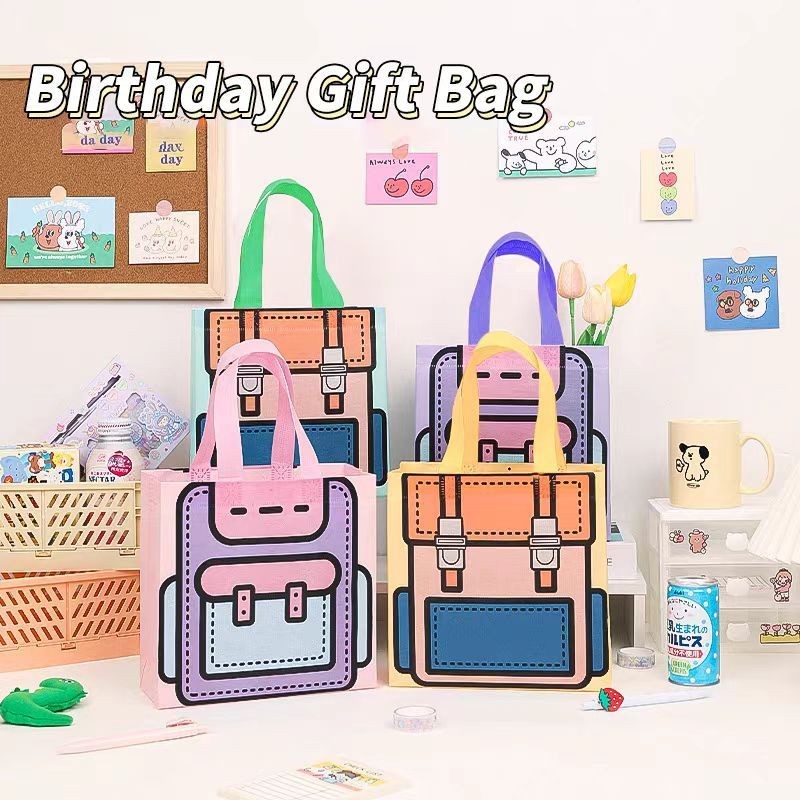 

Tas Hadiah Hari Anak Dopamin/Tas Kado Ulang Tahun Anak Tk/Tas Snack & Permen/Tas Souvenir Premium