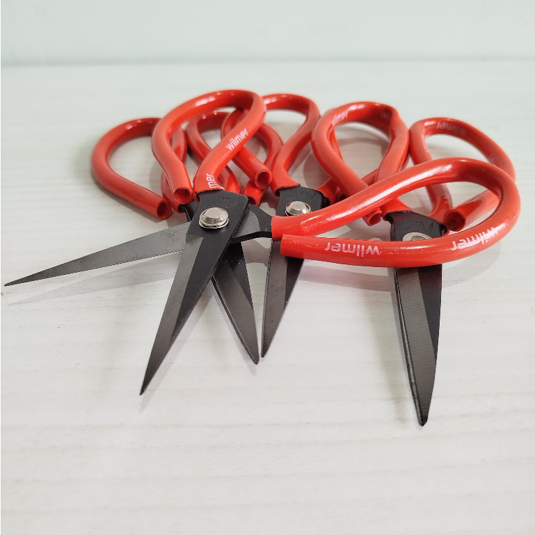 

BU !!! Gunting Kodok 8 Inch / Gunting Kain “WILMER” Serbaguna Termurah