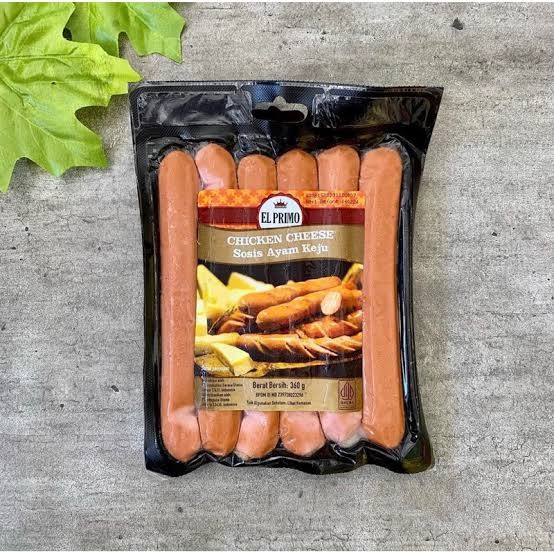 

EL PRIMO CHICKEN CHEESE sosis ayam keju 360g