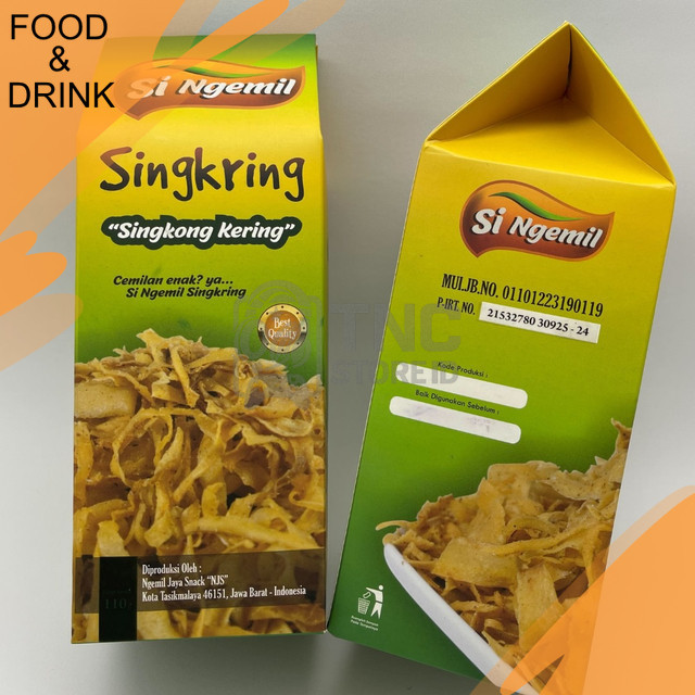 

Makanan - Makanan Ringan Keripik Singkring 110gr