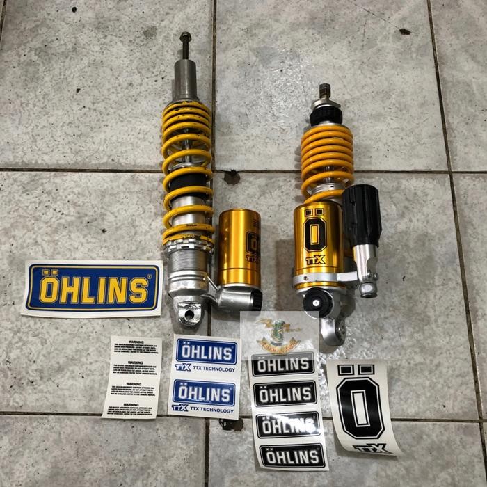 Shock custom ohlins vespa matic s lx lxv sprint primavera 2v 3v iget