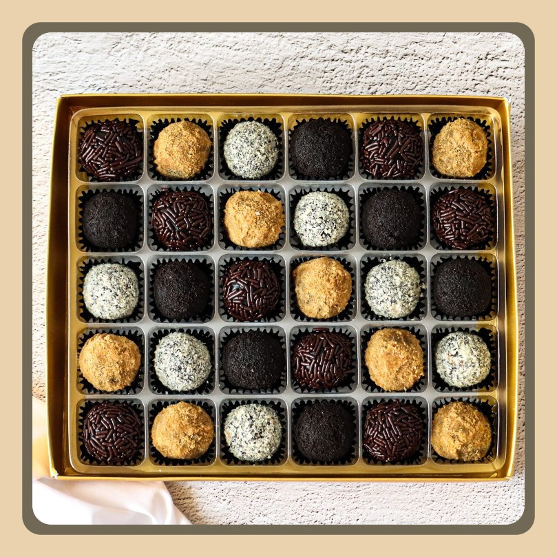 

Kartoshka Cake - Russian Cake Balls HALAL