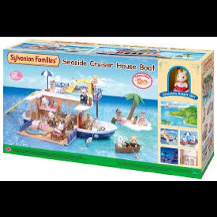 Sylvanian Seaside Cruiser Boat Rare