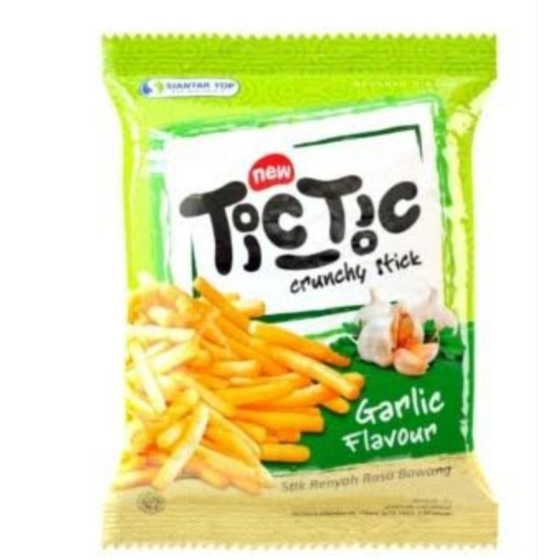 

Tic Tic Kerupuk Rasa Bawang Asli 34gr (1 bungkus)