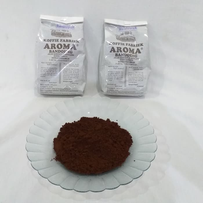 

JAMIN MURAH !!!Kopi Coffee Koffie Robusta AROMA Bandung Original/Kopi Bubuk Khas(BISA LANGSUNG ORDER)