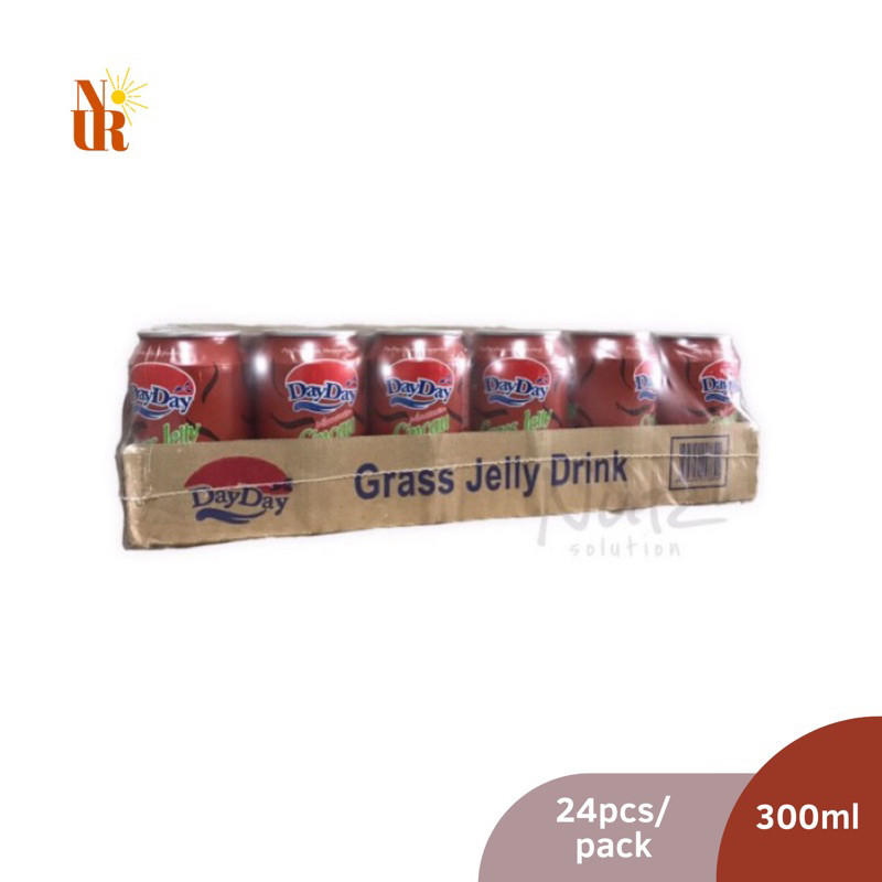 

DayDay Grass Jelly 300 ml x 24 pcs [Tray/Karton]