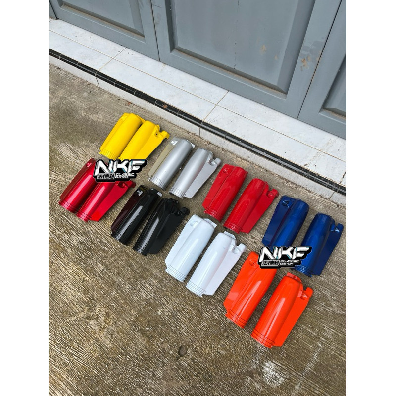 Tutup shock depan yamaha alfa tutup skok depan yamaha alfa tutup slebor depan alfa cover skok