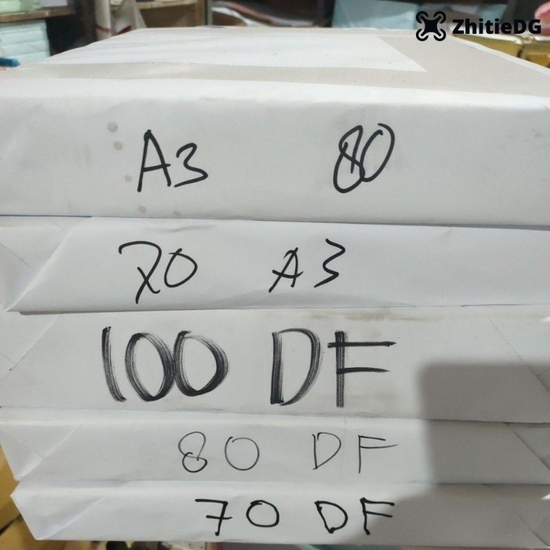 

( 500 LEMBAR ) Kertas HVS A3 / Double folio 70 gsm / 80 gsm / 100 gsm / print / fotocopy