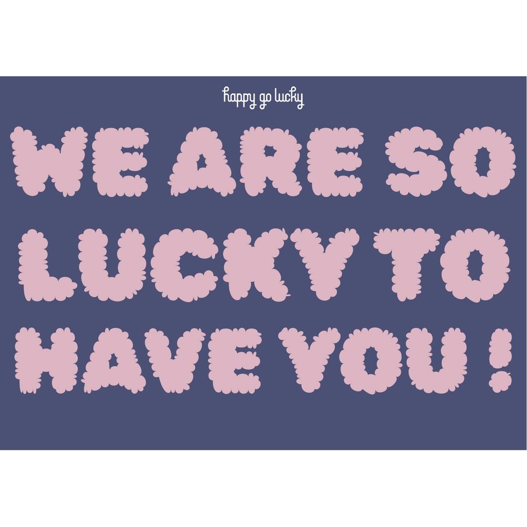 

Hgl Gift Card - We're So Lucky