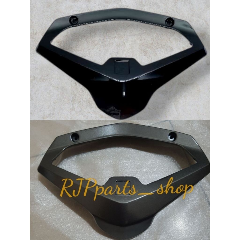COVER RING SPEEDOMETER SHOGUN 125 NEW FL RR ROBOT WARNA HITAM DAN ABU-ABU/GREY