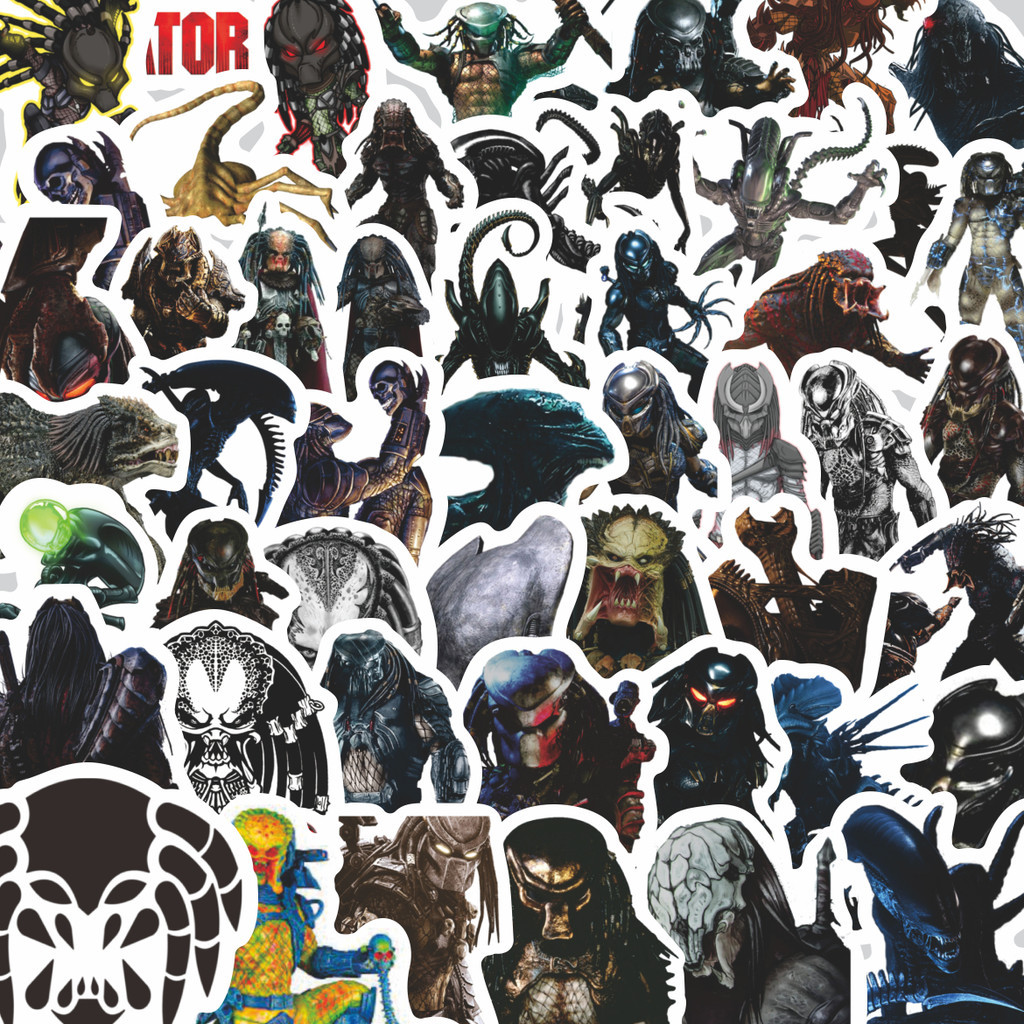 

Stiker Cutting Pack Kartun The Predator Isi 100Pcs Series Aesthetic Lucu Keren Untuk Koper Bahan Vynil