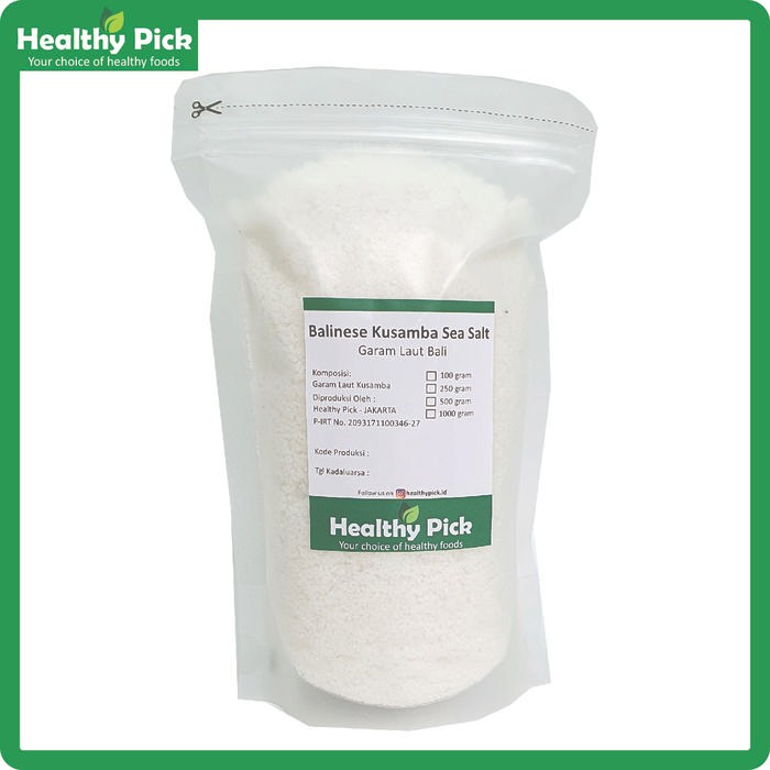 

Terlaris~[Bongkar Gudang] Kusamba Sea Salt Garam Laut Bali 1kg