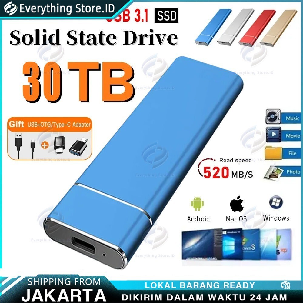 Hardisk Eksternal Ssd 30Tb Ssd External Heas Hardisk Hard Disk Eksternal Ssd Internal