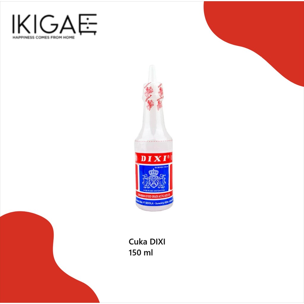 

DIXI CUKA MAKAN KEMASAN 150 ML