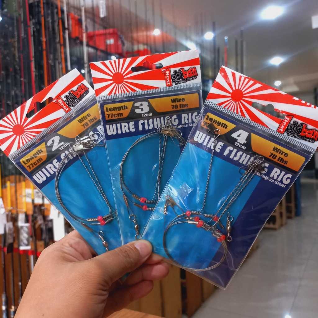 Wire leader Ichiban Ring- Rangkaian Seling .