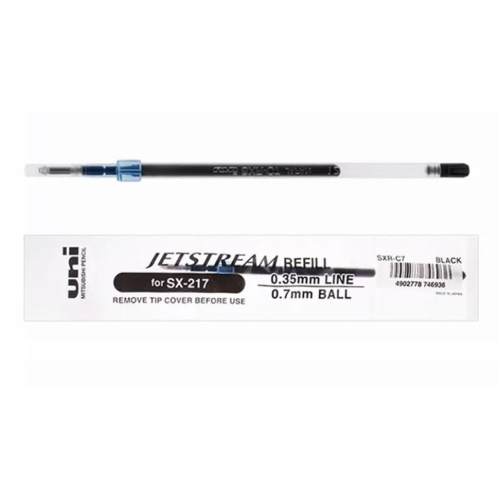 

Refill Ballpoint Uni Jetstream SXR-C7 for SXN-150-07 - Hitam