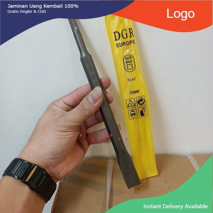 dgr mata bobok sds plus flat 14x250mm / flat chisel sds plus dgr - Not Specified -tsa