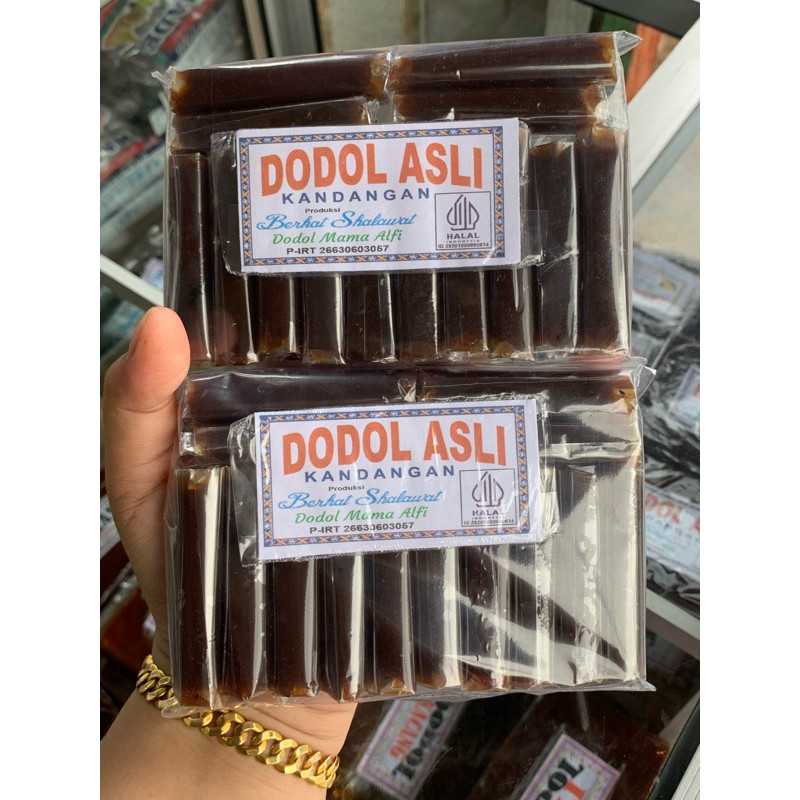 

(Kemasan Pack isi 14Gulung) Dodol Asli Kandangan “MAMA ALFI” Brand luxury jelita