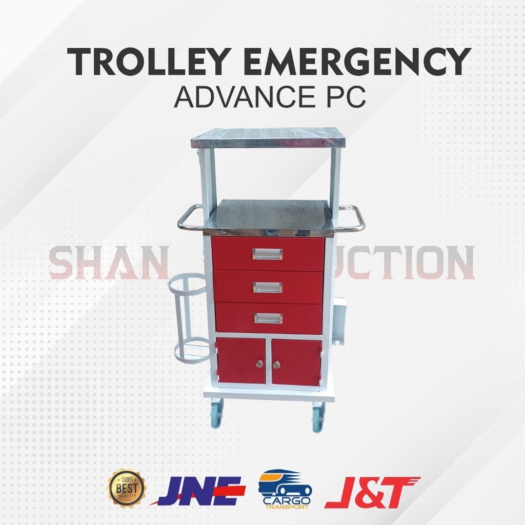Troli Emergency - Emergency Trolley Advance Pc - TIYA ALKES 03