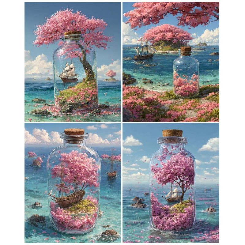 

GATYZTORY DIY Paint By Number Abstract glass bottle scenery Drawing On Canvas Pictures By Numbers Kits Art Gift Home Decor