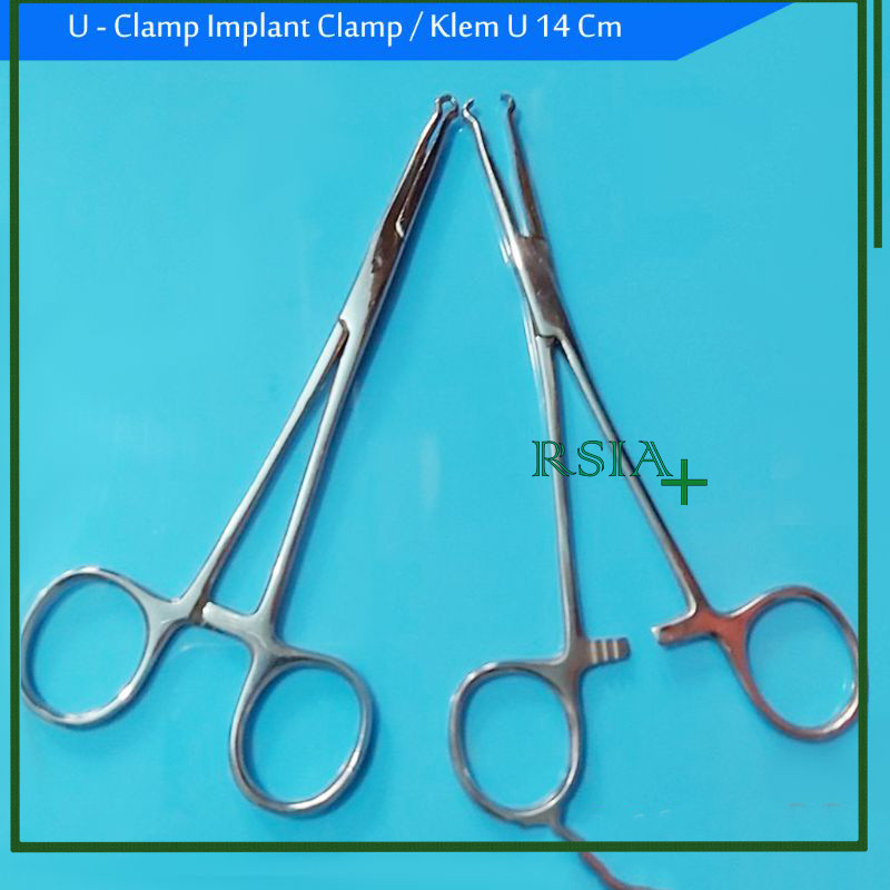Klem U 14cm Klem-U U-Clamp U Clamp Implant Klem 14cm Implan Klem Fixing RSIA